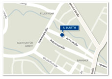 So finden Sie A. HARTH in Detmold